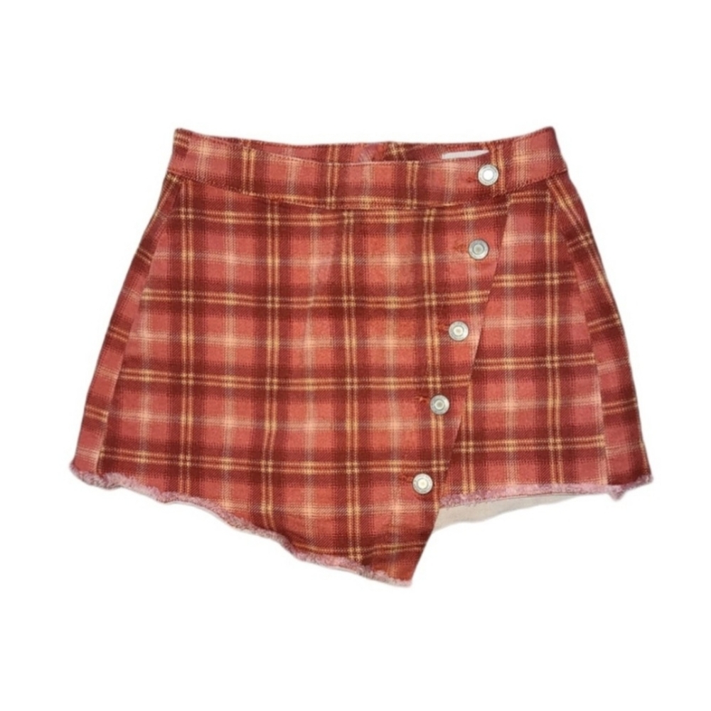 Adorable Y2K Plaid Skort